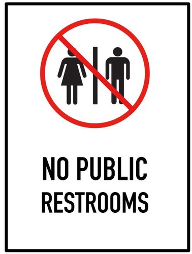 Public toilets self - public,