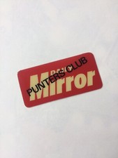 Vintage 1980's Daily Mirror Punters Club Horse Racing Betting Membership Card