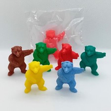 Kelloggs Coco Krispies Zoo Animals 7 Bear Cereal Figures Various Colours 1971