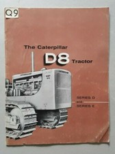 Caterpillar D8 Tractor Brochure 1955 - Series D & E