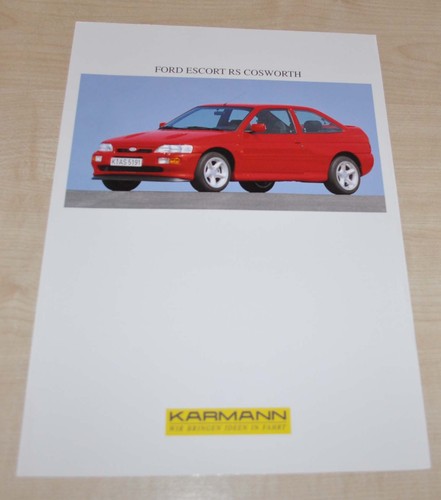 Karmann ford escort - ford, rs