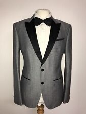 HUGO BOSS -Slim Fit GREY SILK
