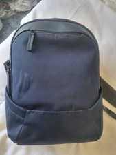 Troubadour Apex Backpack 3.0 Compact Laptop Bag Unisex Navy Blue used..