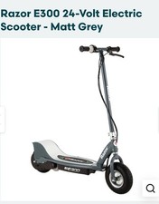 Razor E300 24-Volt Electric Scooter - Matt Grey