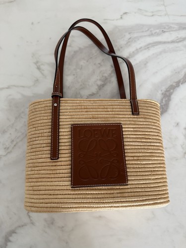Loewe square basket bag - basket, small