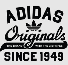 4" Adidas Vinyl Sticker | CAR