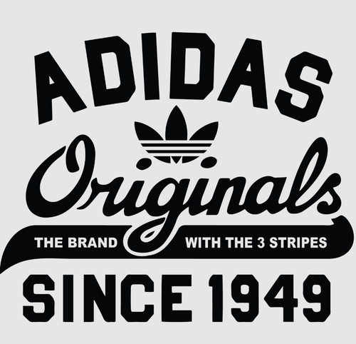 Adidas vinyl sticker - 4",