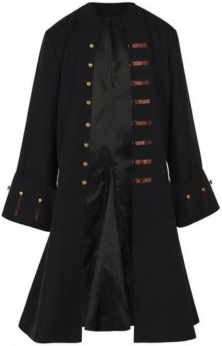Men pirate coat jacket - jacket, costume