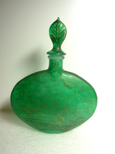Glass scent bottle - glass,