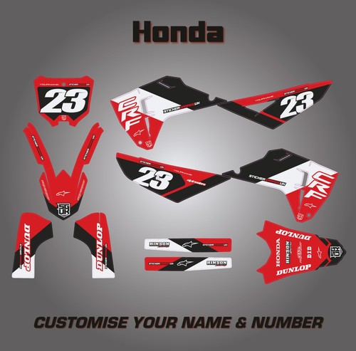 Custom honda graphics kit - honda,
