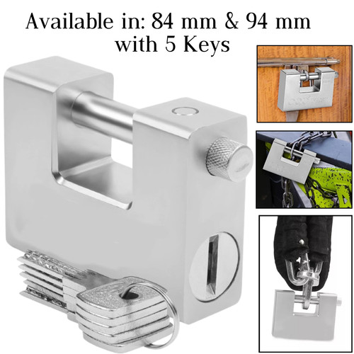 94mm heavy duty padlock - heavy,