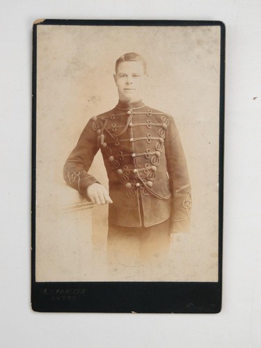 Young man soldier hussar - man,