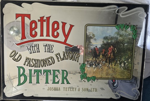 Tetleys bitter mirror pub - tetleys,
