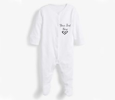 Personalised Unisex Full White