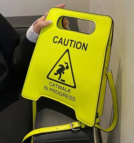 Cool fashion catwalk caution - catwalk,