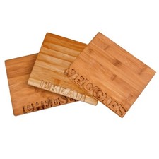 Bamboo Chopping Board Set 3PC