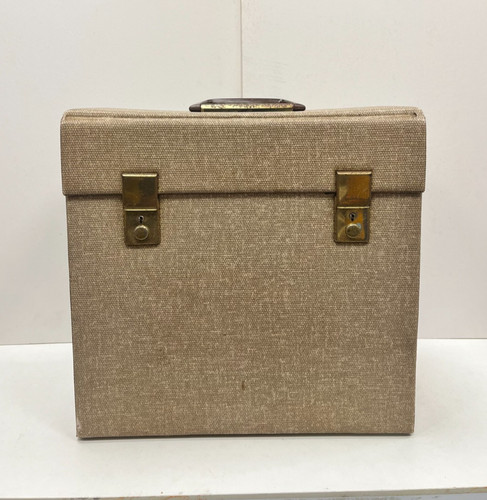 Vintage record case vinyl - lp,