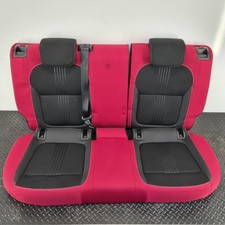 SKODA FABIA MK3 (NJ) 2014-2022 MONTE CARLO REAR SEATS RED/BACK 6V0885806KF