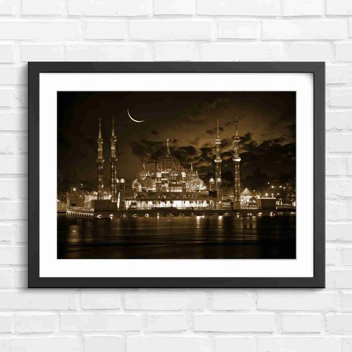 Malaysia mosque night - malaysia,