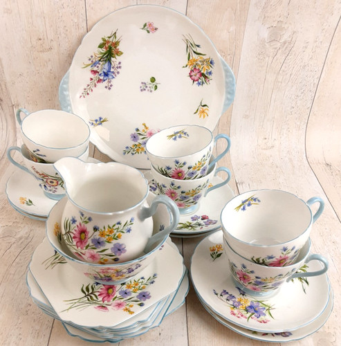 Shelley wild flowers - 'wild, vintage