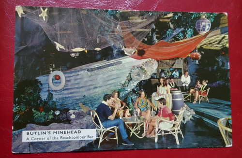 Butlins minehead postcard - minehead,