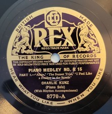 REX Records 78rpm - Charlie