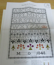 Martha Darby Sampler Chart
