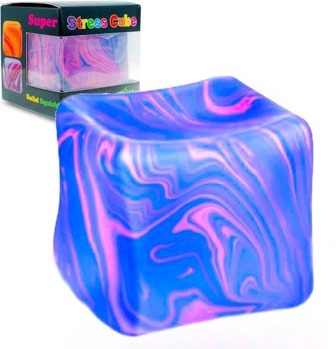 Soft gel stress relief cube - gel,