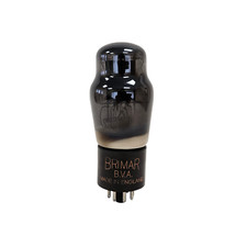 6V6G BRIMAR BLACK GLASS NOS