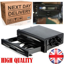 Universal Car Single/Double Din Radio Pocket Kit w/ Drink-Cup Holder Storage Box