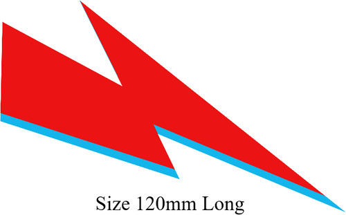 David bowie inspired lightning - david,
