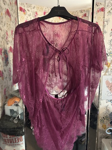 Ann summers burgundy - ann, set