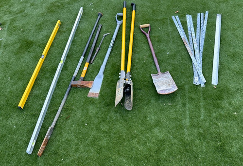 Heavy duty digging fencing - heavy,