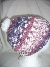 Hand Knitted Bobble Hat –