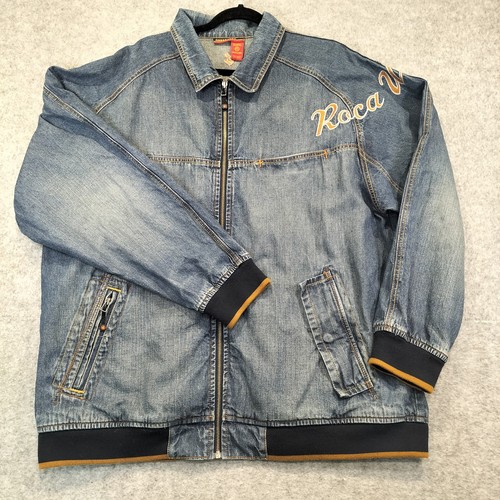 Rocawear denim jacket mens - denim,