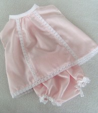 PINK & WHITE DRESS & PANTIES ~