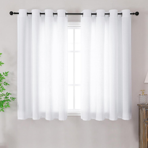 White curtains for windows - for,