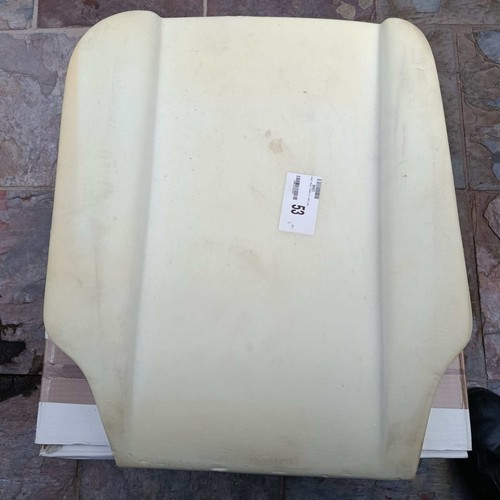 Mgb seat foam - seat, hand