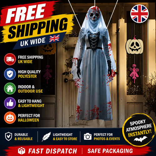 Halloween skull bride - 2d,