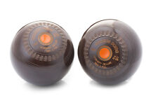 Drakes Pride Hi Density Deluxe Black Or Brown Crown Green Bowls (pair) - B2221