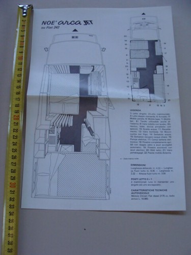 Fiat 242 noah ark jet - fiat, camper