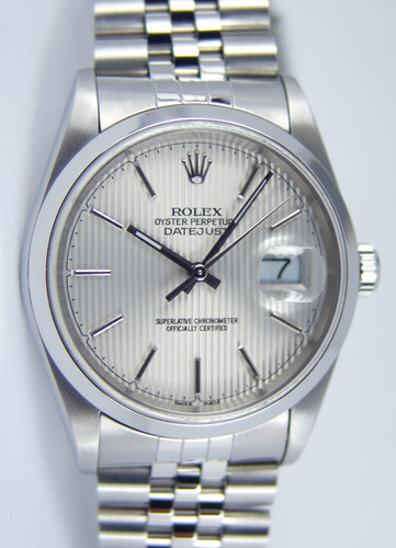 Rolex 36mm ss - -,