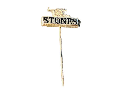 Vintage stones brewery - stones, cannon