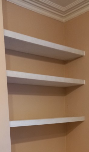 Alcove chunky floating shelf - floating,
