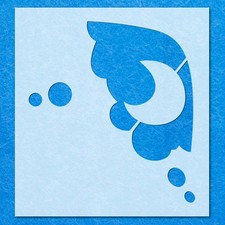 My Little Pony Nightmare Moon Cutie Mark Stencil Stencil, Mylar Airbrush