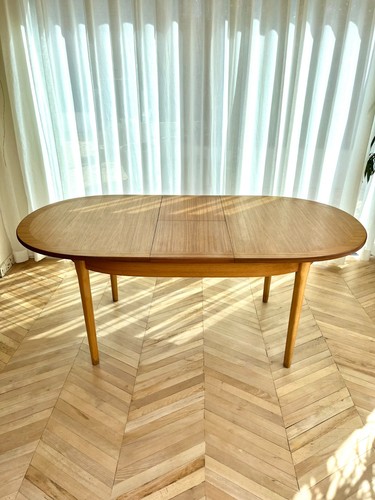 Mid century oval veneered - mid,