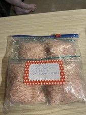 latch hook rug wool bundle cut wool colour face flesh approx 300 in a bag 4bags