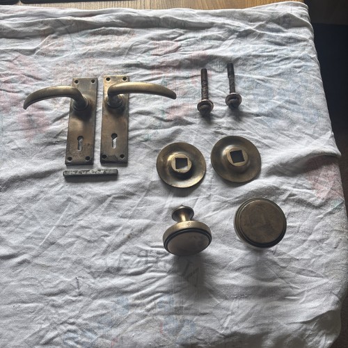 Vintage brass door - vintage, and