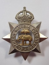 Africa: Southern Nigeria Volunteers original Cap Badge.