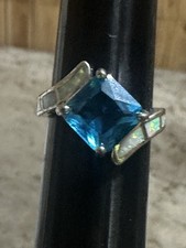 Large Topaz Sterling Silver